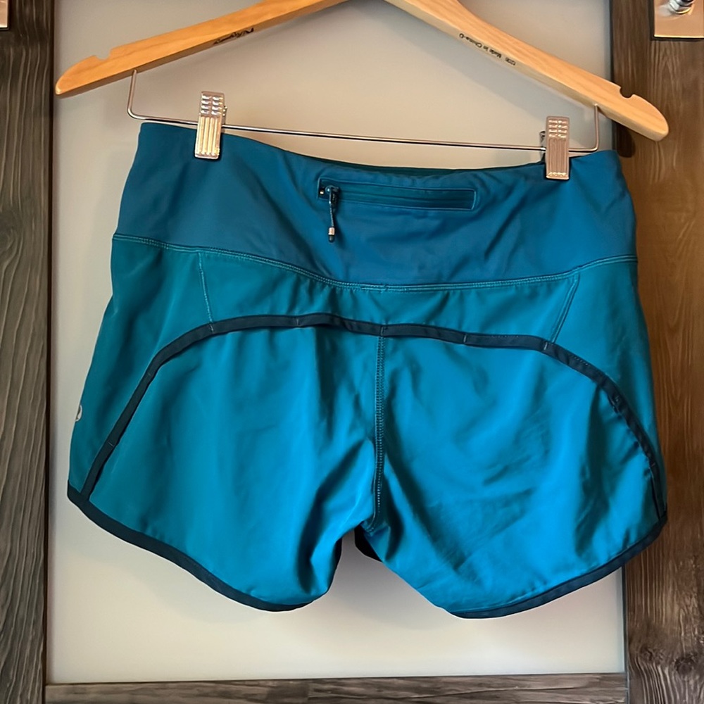 Rare lululemon color speed up shorts!